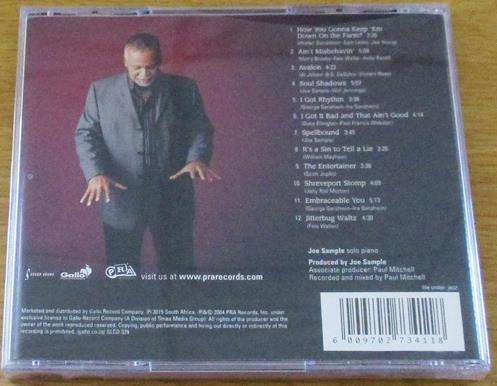 JOE SAMPLE Soul Shadows CD