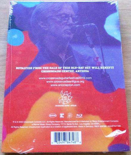 ERIC CLAPTON Eric Clapton's Crossroads Guitar Festival 2019 2xBLU RAY