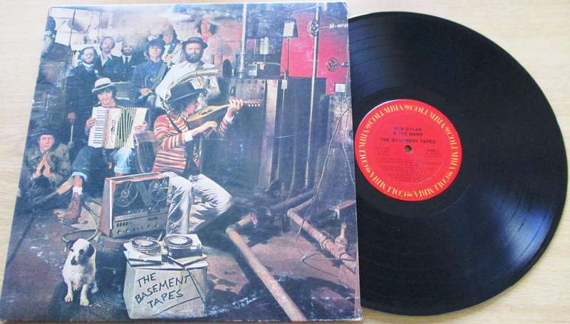 BOB DYLAN & THE BAND The Basement Tapes LP VINYL RECORD