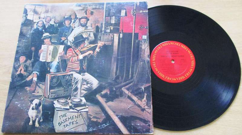 BOB DYLAN & THE BAND The Basement Tapes LP VINYL RECORD