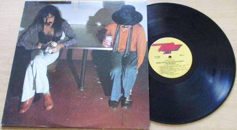 FRANK ZAPPA + CAPTAIN BEEFHEART Bongo Fury LP VINYL RECORD