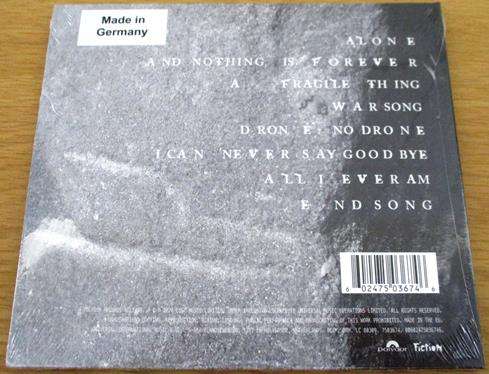 THE CURE Songs of the Lost World CD