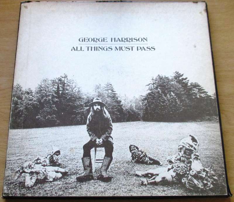 GEORGE HARRISON All Things Must Pass 3xLP VINYL RECORD