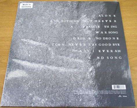 THE CURE Songs of the Lost World LP Vinyl Record