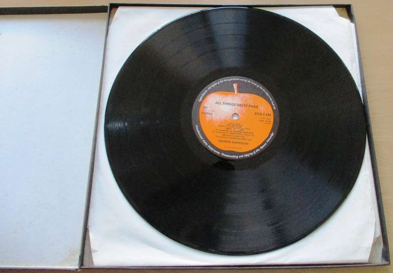 GEORGE HARRISON All Things Must Pass 3xLP VINYL RECORD
