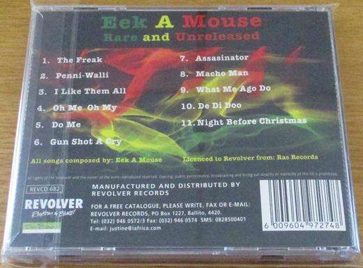 EEK A MOUSE Rare and Unreleased CD
