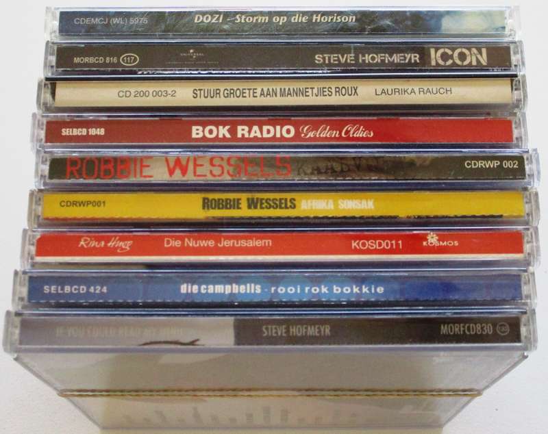 WHOLESALE LOT MALE Afrikaans Pop 9xCDs [Classical Box 2]