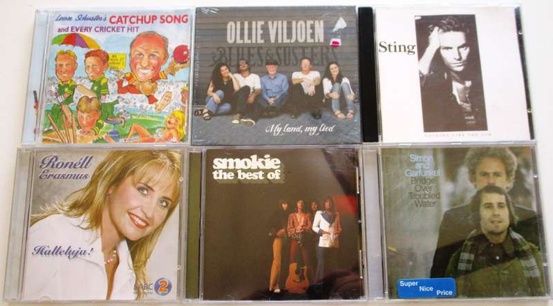 WHOLESALE LOT Pop/ROCK mixed 6xCDs [Classical Box 2] sting Smokie etc