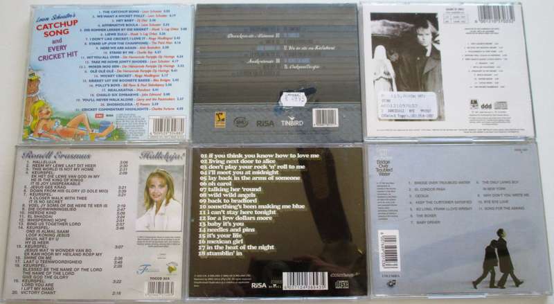 WHOLESALE LOT Pop/ROCK mixed 6xCDs [Classical Box 2] sting Smokie etc