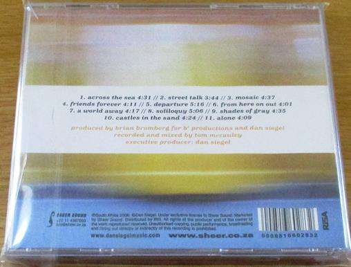 DAN SIEGEL Departure CD