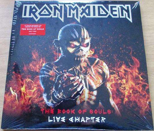 IRON MAIDEN The Book Of Souls: Live Chapter 3xLP VINYL Record