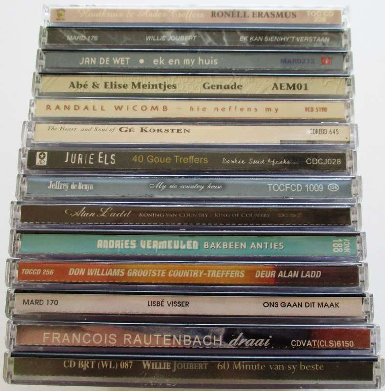 WHOLESALE LOT Afrikaans Pop 14xCDs [Classical Box 1]