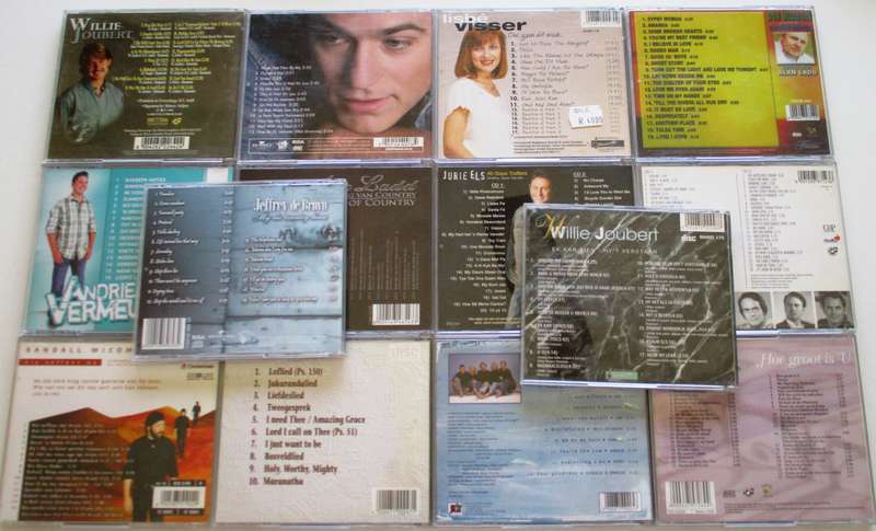 WHOLESALE LOT Afrikaans Pop 14xCDs [Classical Box 1]