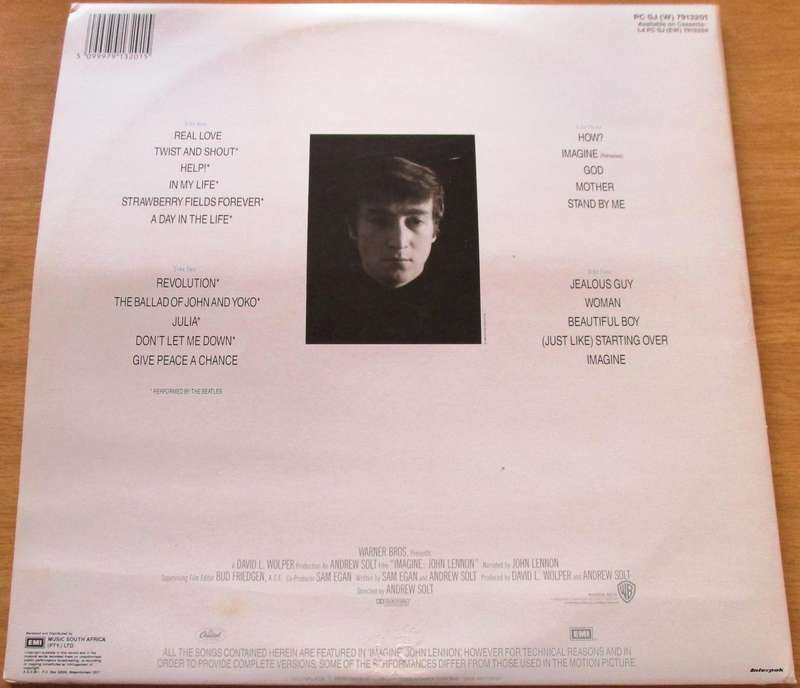 JOHN LENNON Imagine 2xLP VINYL RECORD