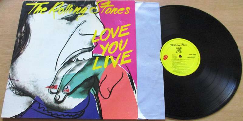 THE ROLLING STONES Love You Live 2xLP VINYL RECORD