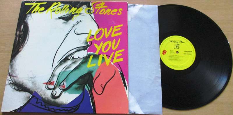 THE ROLLING STONES Love You Live 2xLP VINYL RECORD