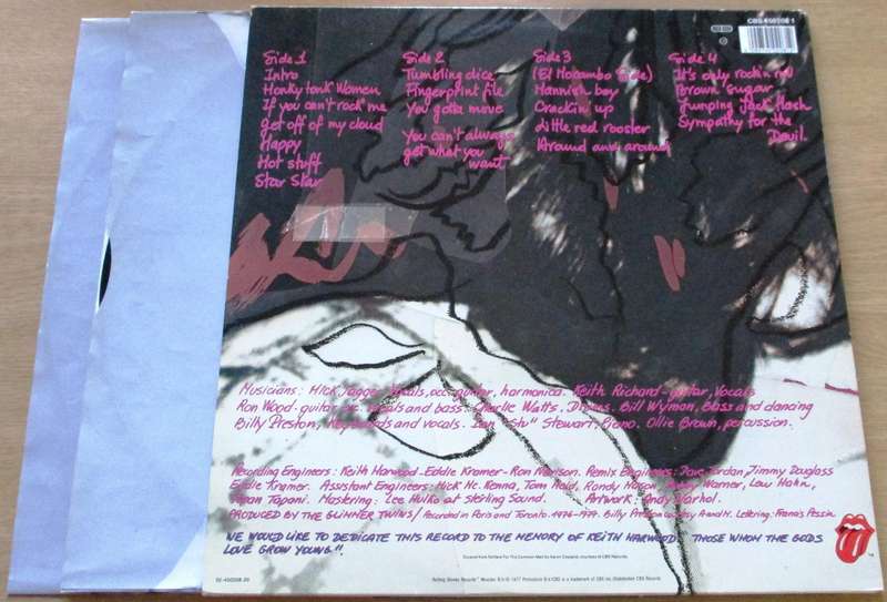 THE ROLLING STONES Love You Live 2xLP VINYL RECORD
