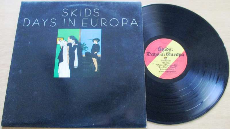 SKIDS Days in Europa LP VINYL RECORD