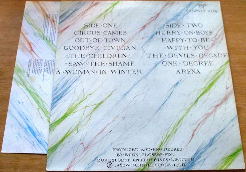 SKIDS The Absolute Game LP VINYL RECORD