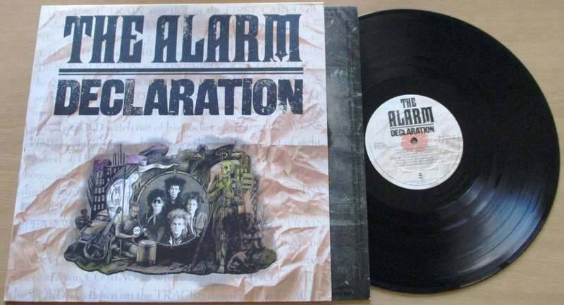 THE ALARM Declaration LP VINYL RECORD
