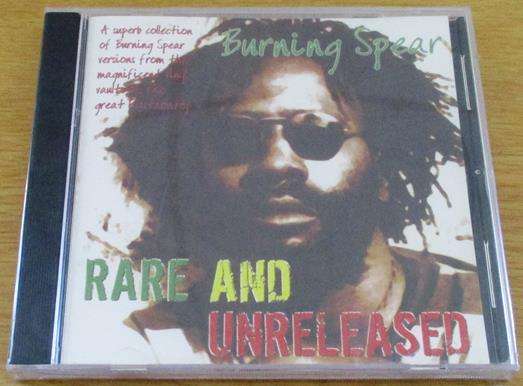 BURNING SPEAR Rare and Unreleased CD