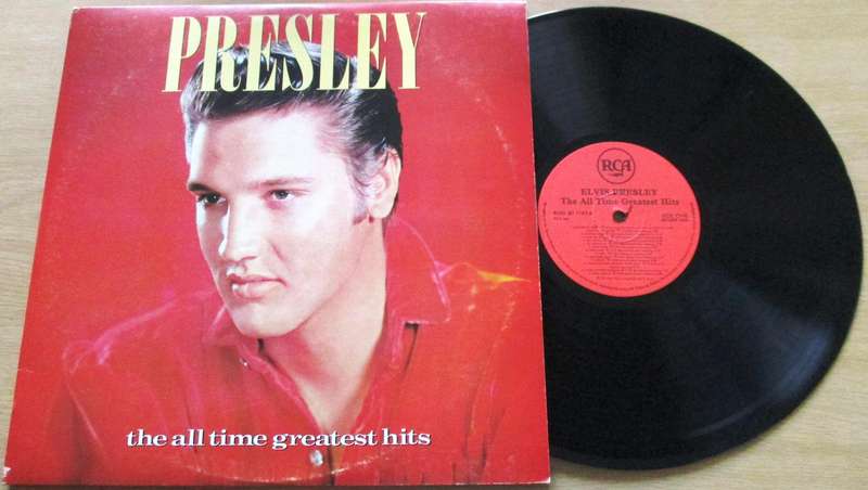 ELVIS PRESLEY Presley The All time Greatest Hits 2xLP VINYL RECORD