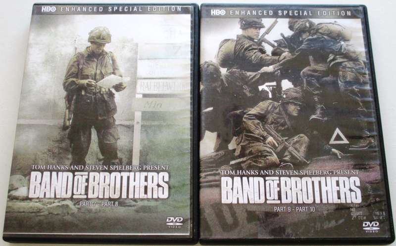 BAND OF BROTHERS Part 7 + 8 + 9 + 10 2xDVD [BBOX 5]