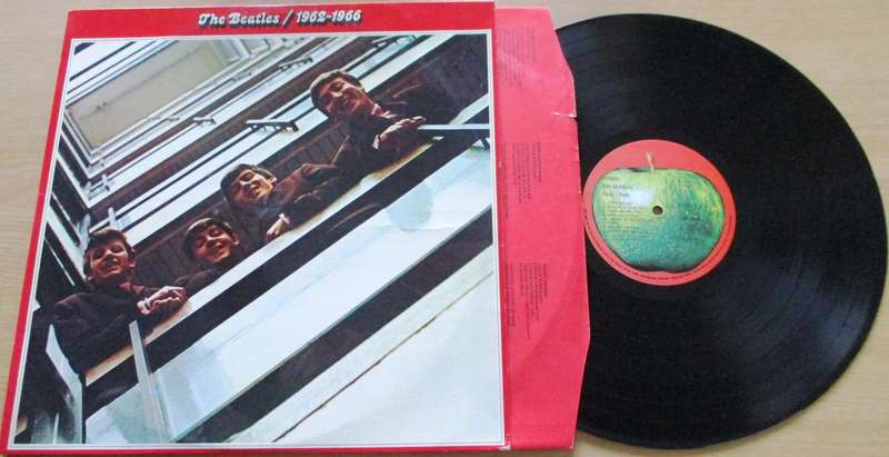 THE BEATLES 1962-1966 2xLP VINYL RECORD