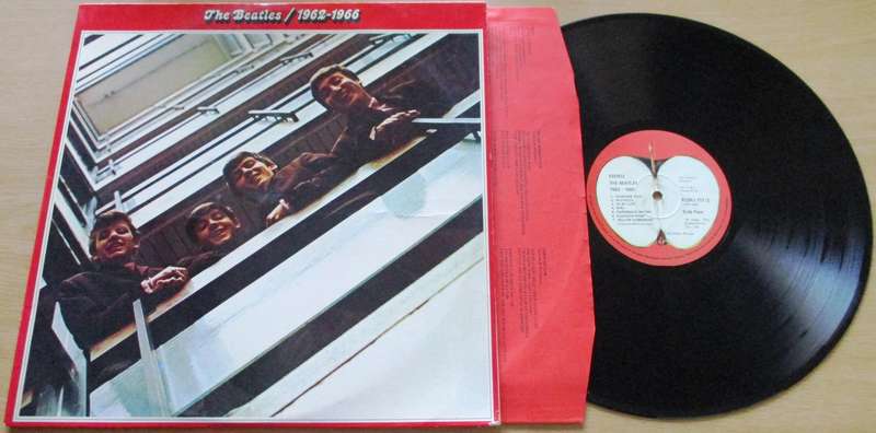 THE BEATLES 1962-1966 2xLP VINYL RECORD