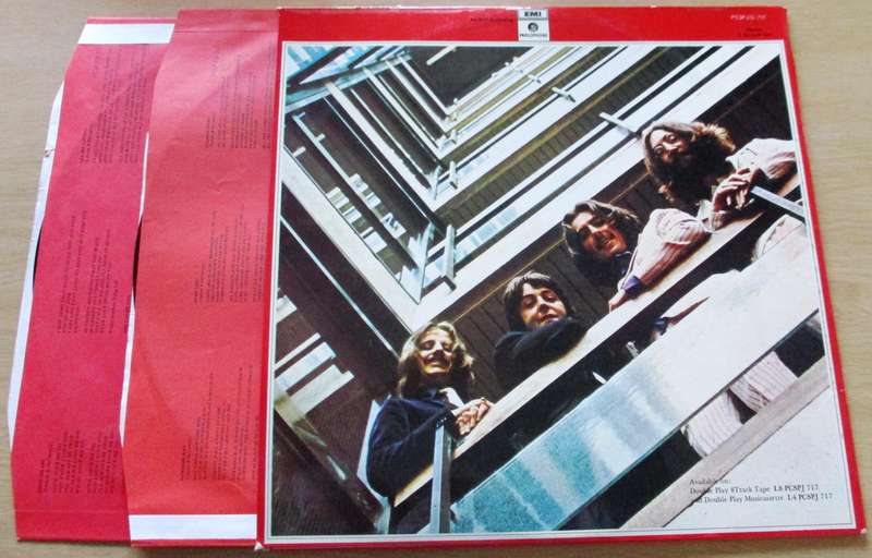 THE BEATLES 1962-1966 2xLP VINYL RECORD