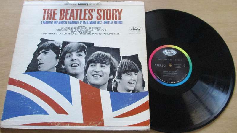 THE BEATLES The Beatles' Story 2xLP VINYL RECORD