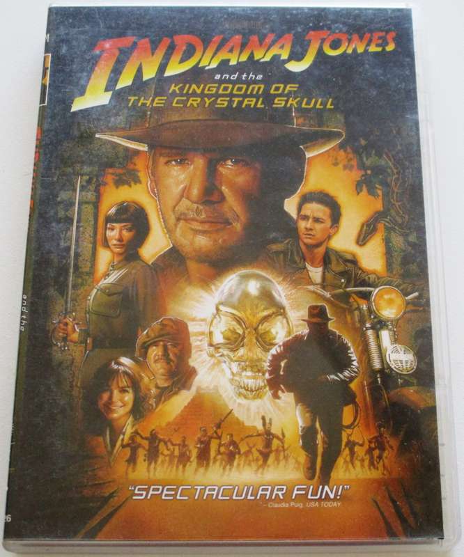 INDIANA JONES and the KINGDOM OF THE CRYSTAL SKULL DVD [BBOX 6]
