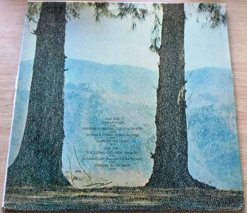 NEIL YOUNG with CRAZY HORSE Everybody Knows This is Nowhere LP VINYL RECORD