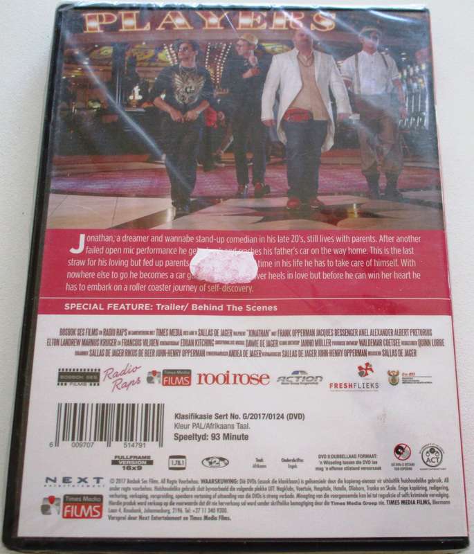 JONATHAN DVD [SA SHELF]
