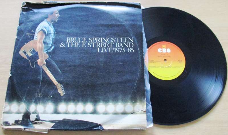 BRUCE SPRINGSTEEN & THE E STREET BAND Live / 1975-1985 5xLP VINYL RECORD No Box