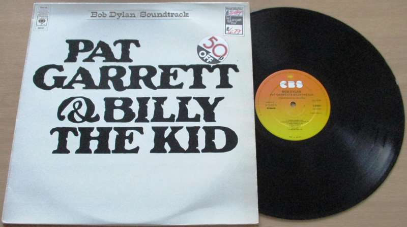 BOB DYLAN Pat Garrett & Billy the Kid LP VINYL RECORD