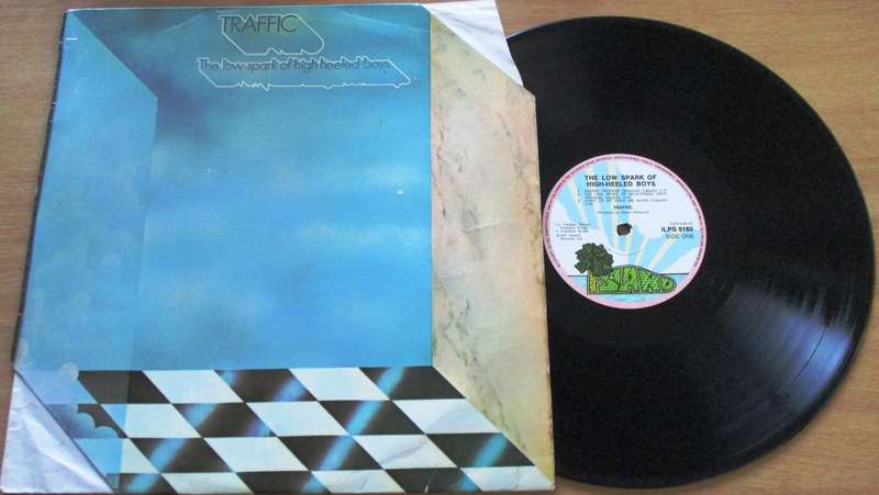 TRAFFIC The Low Spark of High Heeled Boys LP VINYL RECORD