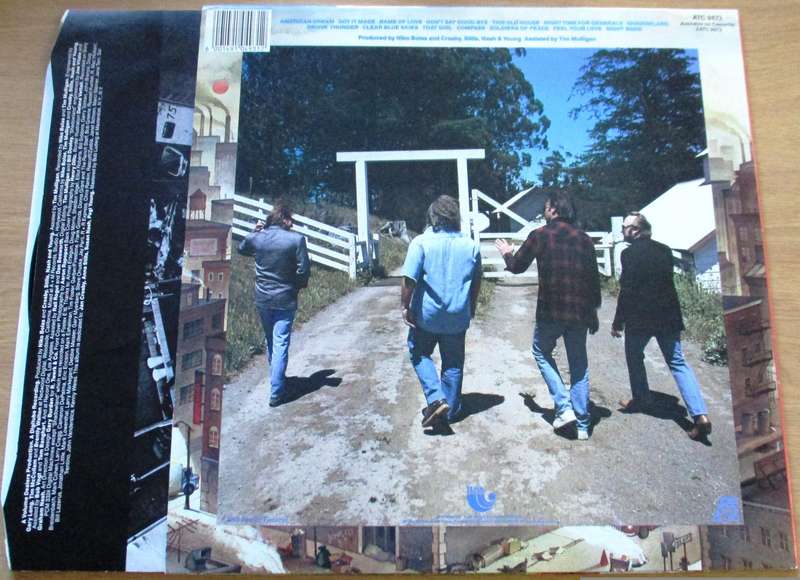 CROSBY STILLS NASH & YOUNG American Dream LP VINYL RECORD