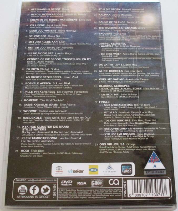 AFRIKAANS IS GROOT 2016 Die Konsert DVD