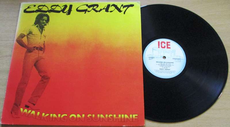 EDDY GRANT Walking on Sunshine LP VINYL RECORD