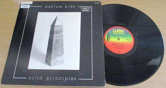 ASYLUM KIDS Solid Principles South African Pressing LP VINYL Record [1982 - WIC8006]