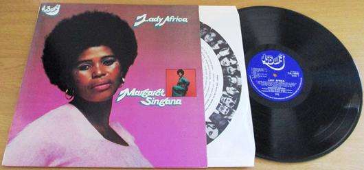 MARGARET SINGANA Lady Africa LP VINYL Record [TJL 13000 - SA]