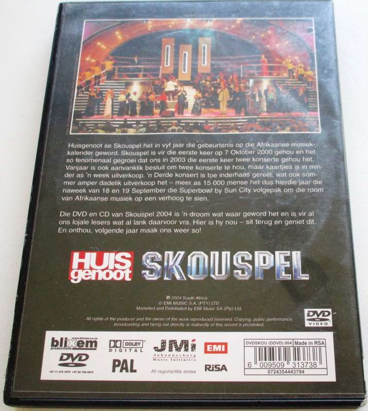 SKOUSPEL PLUS 2004 DVD