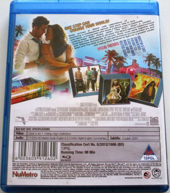STEP UP 4  Revolution 3D Blu Ray [BLU RAY SHELF]