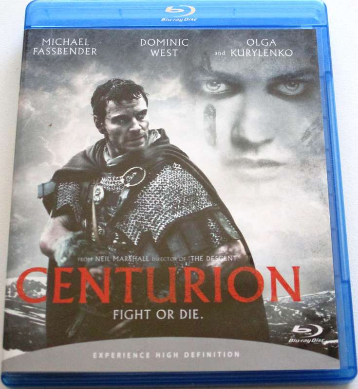 CENTURION Michael Fassbender Blu Ray [BLU RAY SHELF]