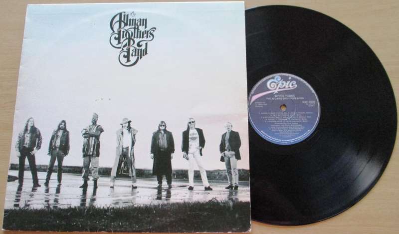 THE ALLMAN BROTHERS BAND Seven Turns LP VINYL RECORD