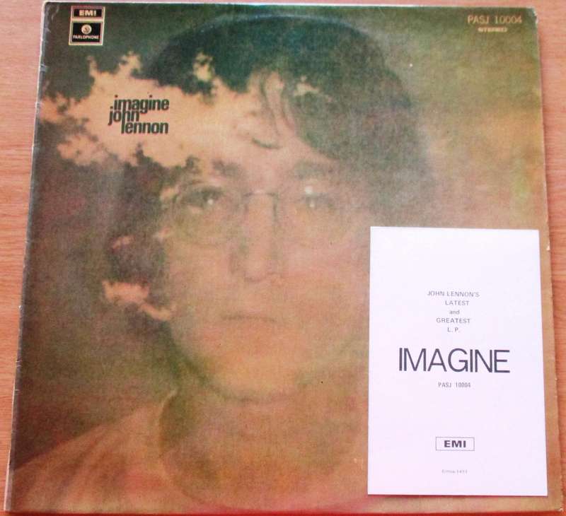 JOHN LENNON Imagine LP VINYL RECORD