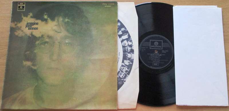 JOHN LENNON Imagine LP VINYL RECORD