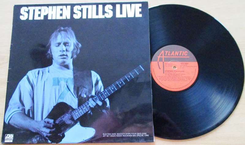 STEPHEN STILLS Live LP VINYL RECORD