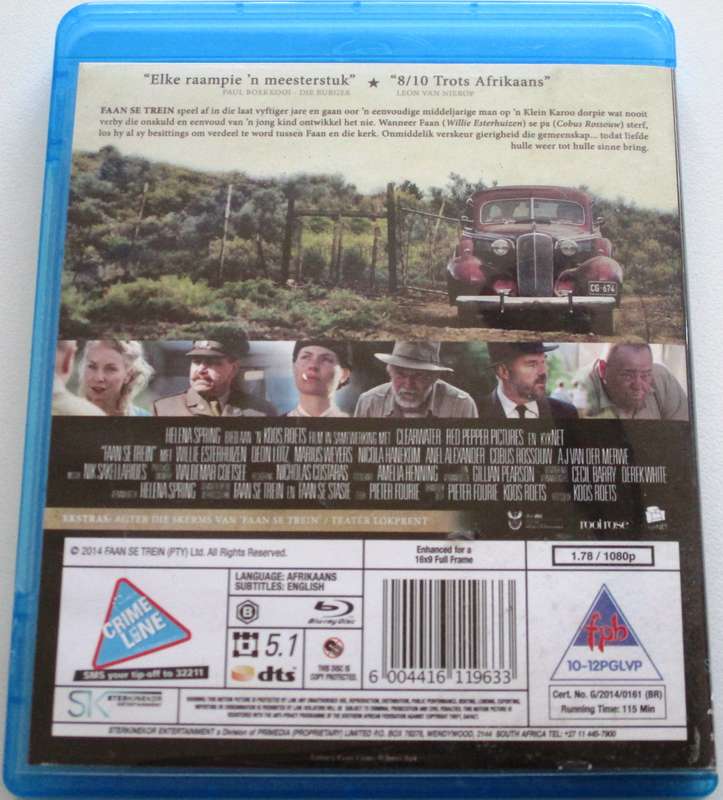 FAAN SE TREIN Blu Ray  [BLU RAY SHELF]